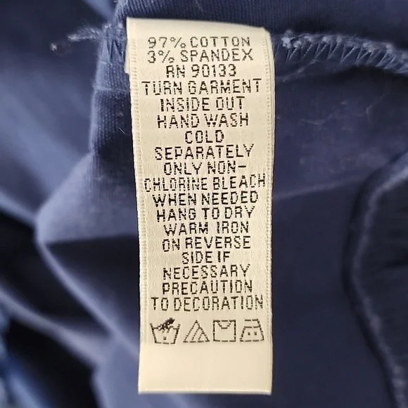 Quacker Factory Sparkle Stretch Embellished Ruffle Navy Blue Jacket - Picture 10 of 13